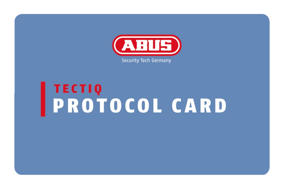 ABUS TECTIQ Protocol Card (TTST10003) – Produktfoto von ABUS