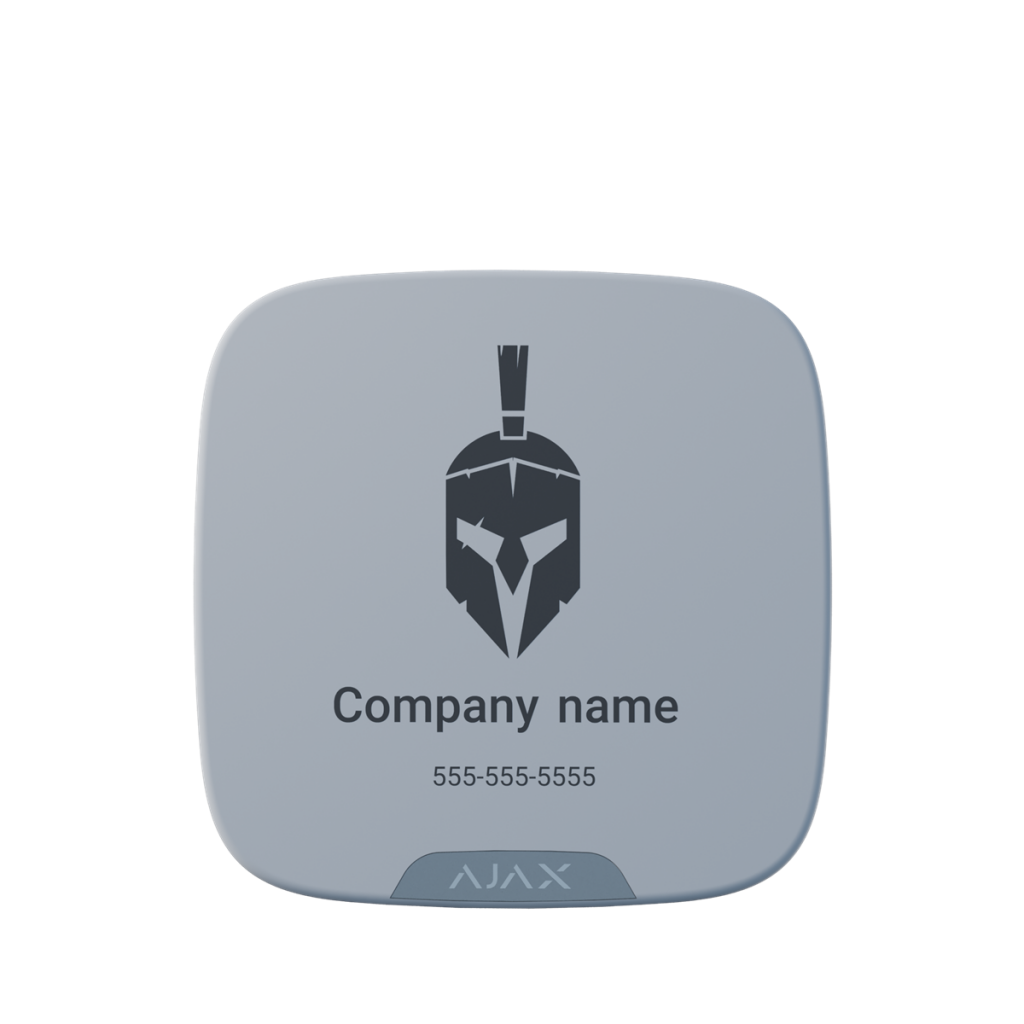 AJAX Brandplate für StreetSiren Double Deck (10 Stk.)