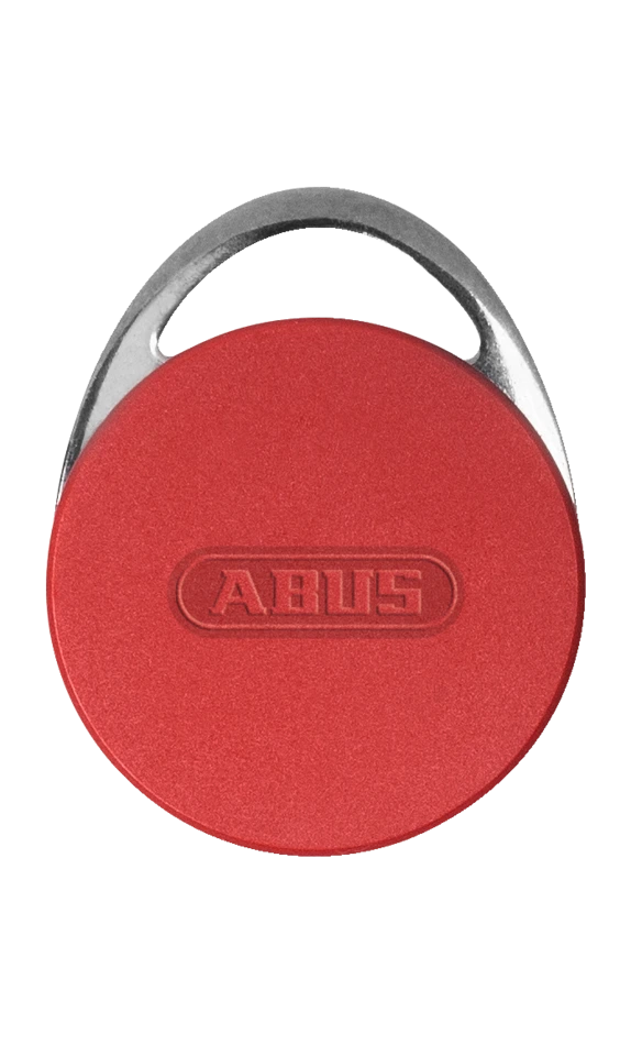 ABUS TECTIQ Transponder Advanced rot MIFARE DESFire EV3 8K (Security UID) (TTTP10108R) – Produktfoto von ABUS